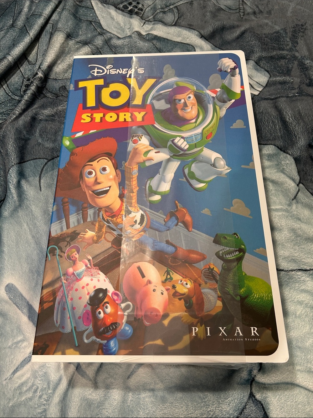Disney Toy Story Blanket Throw - Blue, Green, Yellow